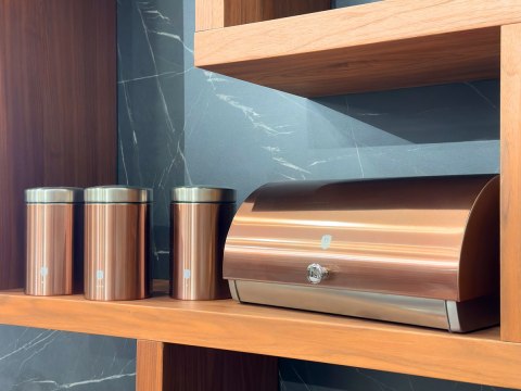 CHLEBAK Z ZESTAWEM POJEMNIKÓW BERLINGER HAUS BH-6730 ROSE GOLD CHLEBAK Z ZESTAWEM POJEMNIKÓW BERLINGER HAUS BH-6730 ROSE GOLD