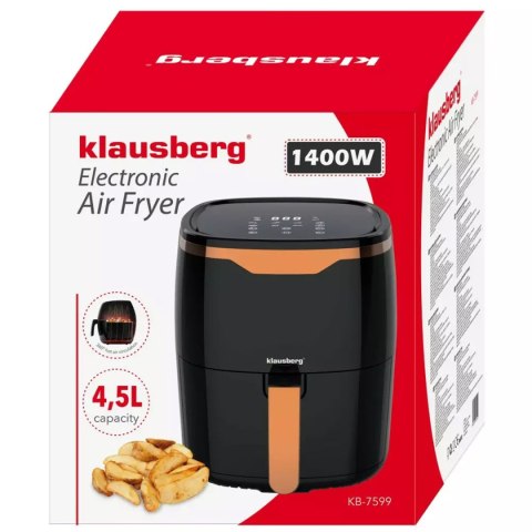 FRYTOWNICA BEZTŁUSZCZOWA 1400W 4,5L KLAUSBERG KB-7599 FRYTOWNICA BEZTŁUSZCZOWA 1400W 4,5L KLAUSBERG KB-7599