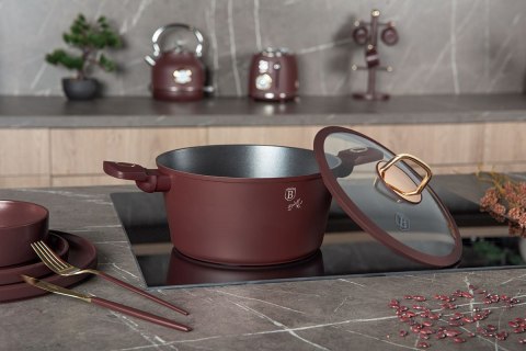 GARNEK TYTANOWY Z POKRYWĄ 30cm BERLINGER HAUS BH-8043 LEONARDO GARNEK TYTANOWY Z POKRYWĄ 30cm BERLINGER HAUS BH-8043 LEONARDO