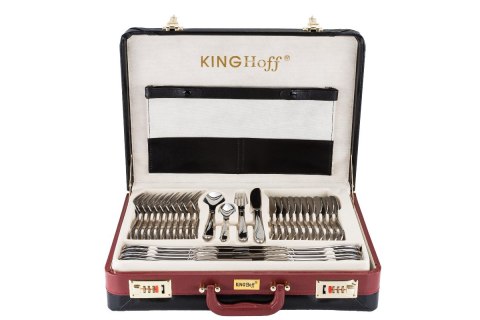 KINGHOFF SZTUĆCE 72ELE. POŁYSK KH-3519 KINGHOFF SZTUĆCE 72ELE. POŁYSK KH-3519