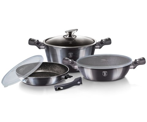 ZESTAW GARNKÓW I PATELNI BERLINGER HAUS BH-7052 CARBON PRO ZESTAW GARNKÓW I PATELNI BERLINGER HAUS BH-7052 CARBON PRO