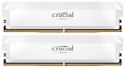 Pamięć - Crucial Pro Overclocking 32GB [2x16GB 6400MHz DDR5 CL38 UDIMM] biała
