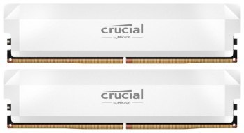 Pamięć - Crucial Pro Overclocking 32GB [2x16GB 6400MHz DDR5 CL38 UDIMM] biała