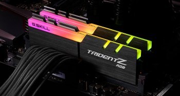 Zestaw pamięci G.SKILL TridentZ RGB F4-3600C16D-16GTZRC (DDR4 DIMM; 2 x 8 GB; 3600 MHz; CL16) Zestaw pamięci G.SKILL TridentZ RGB F4-3600C16D-16GTZRC (DDR4 DIMM; 2 x 8 GB; 3600 MHz; CL16)