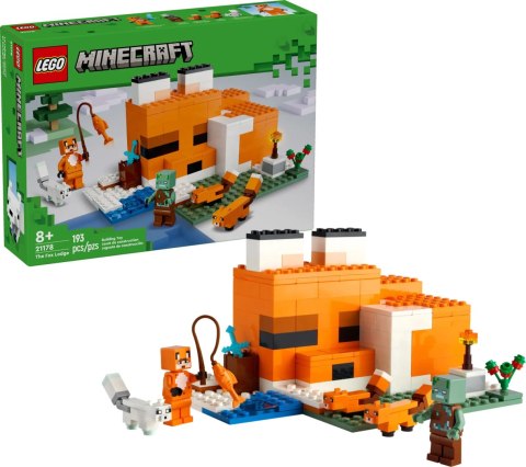 21178 - LEGO Minecraft - Siedlisko lisów 21178 - LEGO Minecraft - Siedlisko lisów
