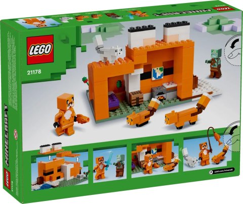 21178 - LEGO Minecraft - Siedlisko lisów 21178 - LEGO Minecraft - Siedlisko lisów