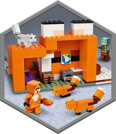 21178 - LEGO Minecraft - Siedlisko lisów 21178 - LEGO Minecraft - Siedlisko lisów