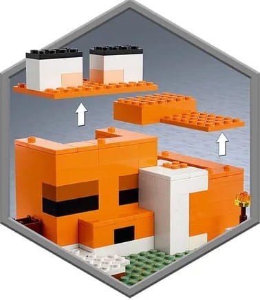21178 - LEGO Minecraft - Siedlisko lisów 21178 - LEGO Minecraft - Siedlisko lisów