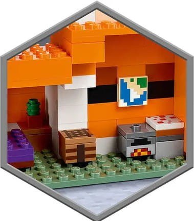 21178 - LEGO Minecraft - Siedlisko lisów 21178 - LEGO Minecraft - Siedlisko lisów