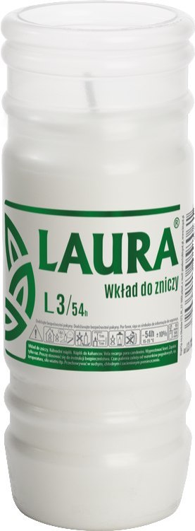 BISPOL - Wkład Zalewany Laura L3 - 24 szt. BISPOL - Wkład Zalewany Laura L3 - 24 szt.