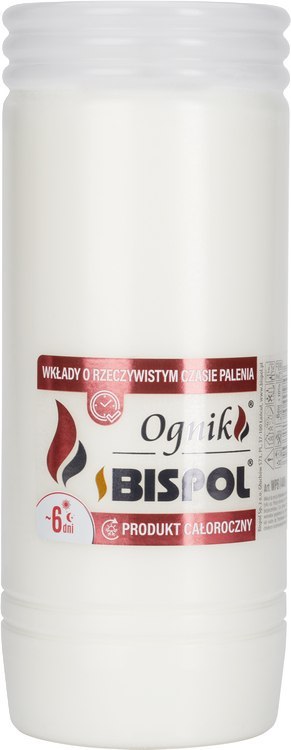 BISPOL - Wkład Zalewany Ognik WP6 - 14 szt. BISPOL - Wkład Zalewany Ognik WP6 - 14 szt.