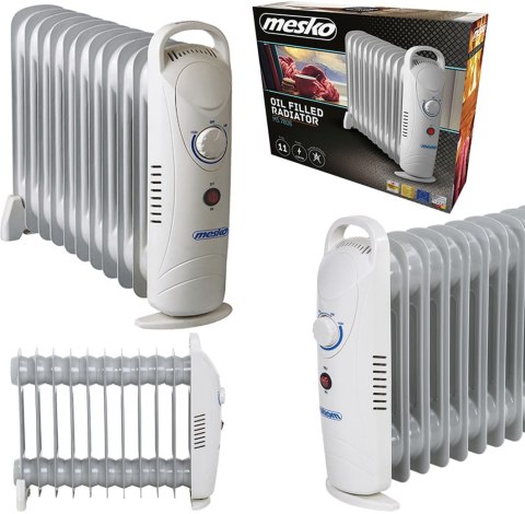 Grzejnik Olejowy (11 żeberek) 1200W MESKO MS 7806 Grzejnik Olejowy (11 żeberek) 1200W MESKO MS 7806