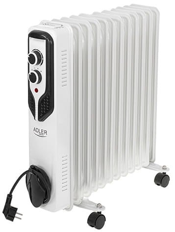 Grzejnik Olejowy (11 żeberek) 2500W ADLER AD 7817 Grzejnik Olejowy (11 żeberek) 2500W ADLER AD 7817