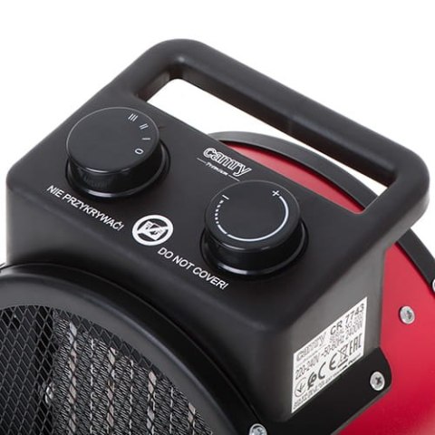 Nagrzewnica Ceramiczna 2400W CAMRY CR 7743 Nagrzewnica Ceramiczna 2400W CAMRY CR 7743