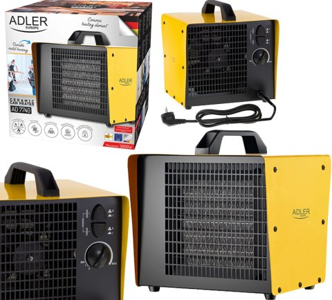 Nagrzewnica Ceramiczna 3000W ADLER AD 7740 Nagrzewnica Ceramiczna 3000W ADLER AD 7740