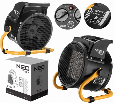 Nagrzewnica Elektryczna Ceramiczna PTC 2kW Nagrzewnica Elektryczna Ceramiczna PTC 2kW