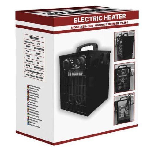 Nagrzewnica Elektryczna Farelka PAKO 24361 Nagrzewnica Elektryczna Farelka PAKO 24361