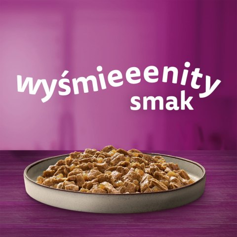 WHISKAS Pure Delight Drobiowe Frykasy Karma w Galaretce 40x85g WHISKAS Pure Delight Drobiowe Frykasy Karma w Galaretce 40x85g