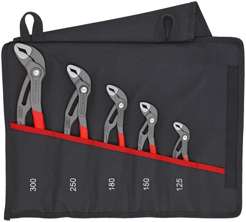 ZESTAW SZCZYPIEC DO RUR W ETUI 5-CZĘŚC 125,150,180,250,300MM ZESTAW SZCZYPIEC DO RUR W ETUI 5-CZĘŚC 125,150,180,250,300MM