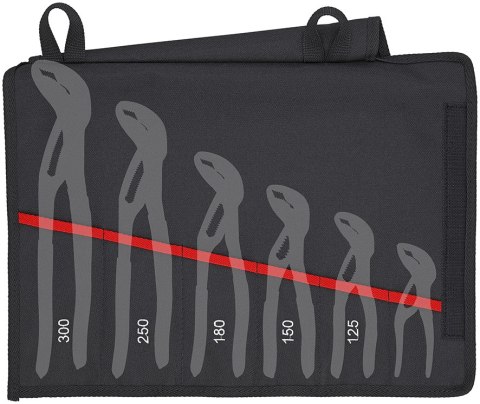 ZESTAW SZCZYPIEC DO RUR W ETUI 5-CZĘŚC 125,150,180,250,300MM ZESTAW SZCZYPIEC DO RUR W ETUI 5-CZĘŚC 125,150,180,250,300MM