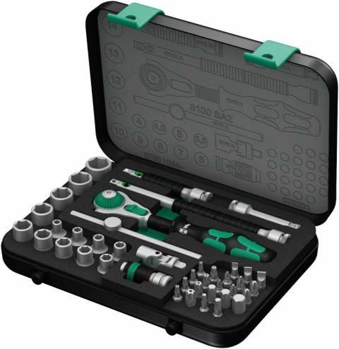 GRZECHOTKA ZYKLOP SPEED 1/4'' W ZESTAWIE METRYCZNYM,42 CZĘŚĆ GRZECHOTKA ZYKLOP SPEED 1/4'' W ZESTAWIE METRYCZNYM,42 CZĘŚĆ