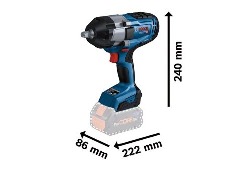 KLUCZ UDAROWY AKUMULATOROWY 1/2' GDS 18V-1000 2*5.0AH KLUCZ UDAROWY AKUMULATOROWY 1/2' GDS 18V-1000 2*5.0AH