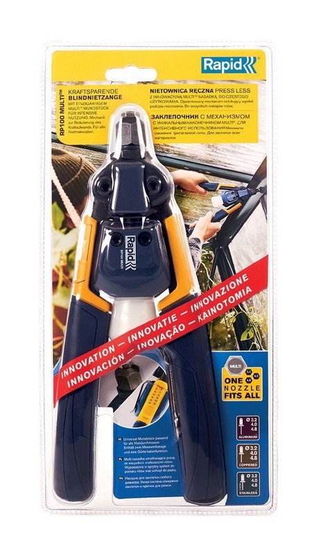 NITOWNICA DWURĘCZNA RP100 MULTI HEAVY DUTY & PRESS LESS NITOWNICA DWURĘCZNA RP100 MULTI HEAVY DUTY & PRESS LESS