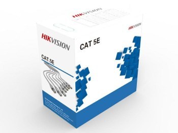 Hikvision- Przewód U/UTP cat.5e 305m kolor szary Hikvision- Przewód U/UTP cat.5e 305m kolor szary