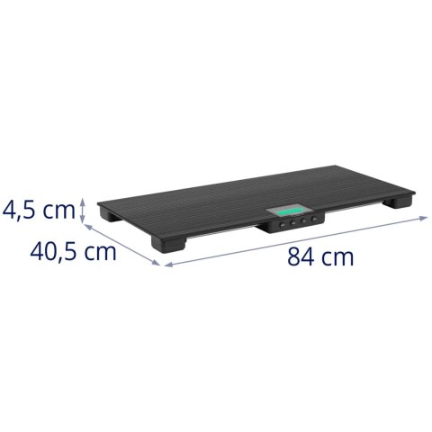 Waga platformowa weterynaryjna dla zwierząt 84 x 40.5 cm 150 kg / 50 g Waga platformowa weterynaryjna dla zwierząt 84 x 40.5 cm 150 kg / 50 g