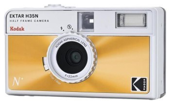Aparat fotograficzny - Kodak EKTAR H35N Camera Glazed Orange Aparat fotograficzny - Kodak EKTAR H35N Camera Glazed Orange
