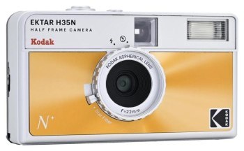 Aparat fotograficzny - Kodak EKTAR H35N Camera Glazed Orange Aparat fotograficzny - Kodak EKTAR H35N Camera Glazed Orange