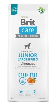 Brit Care Dog Grain-Free Junior Large Salmon 12kg Brit Care Dog Grain-Free Junior Large Salmon 12kg