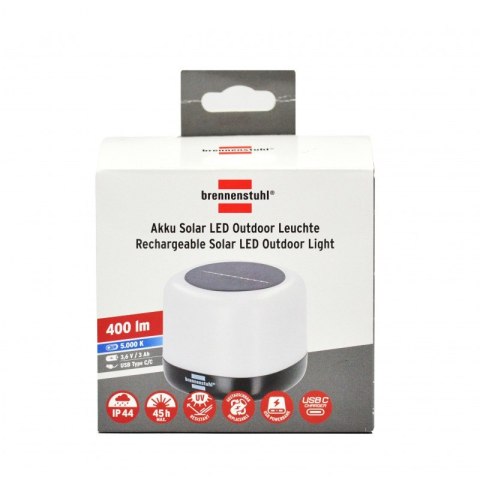 Lampa akumulatorowa zewnętrzna solarna LED powerbank 400lm USB turystyczna Lampa akumulatorowa zewnętrzna solarna LED powerbank 400lm USB turystyczna