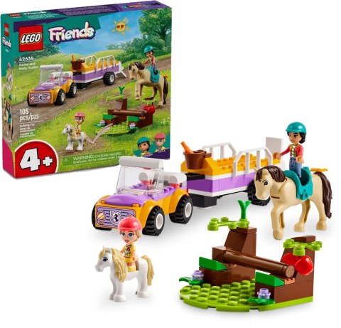 42634 - LEGO Friends - Przyczepka dla konia i kucyka 42634 - LEGO Friends - Przyczepka dla konia i kucyka