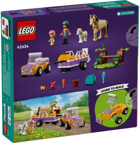 42634 - LEGO Friends - Przyczepka dla konia i kucyka 42634 - LEGO Friends - Przyczepka dla konia i kucyka