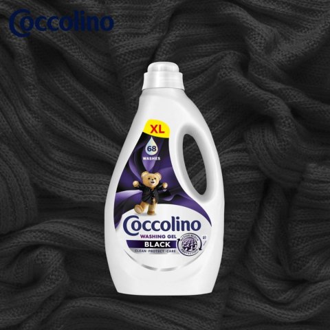 Coccolino Black & Dark XL Żel Do Prania Czarnych i Ciemnych Tkanin 68 Prań 2,72l Coccolino Black & Dark XL Żel Do Prania Czarnych i Ciemnych Tkanin 68 Prań 2,72l