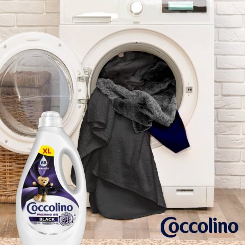 Coccolino Black & Dark XL Żel Do Prania Czarnych i Ciemnych Tkanin 68 Prań 2,72l Coccolino Black & Dark XL Żel Do Prania Czarnych i Ciemnych Tkanin 68 Prań 2,72l
