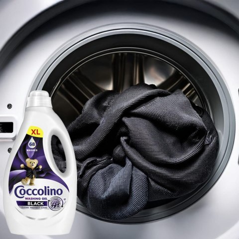Coccolino Black & Dark XL Żel Do Prania Czarnych i Ciemnych Tkanin 68 Prań 2,72l Coccolino Black & Dark XL Żel Do Prania Czarnych i Ciemnych Tkanin 68 Prań 2,72l