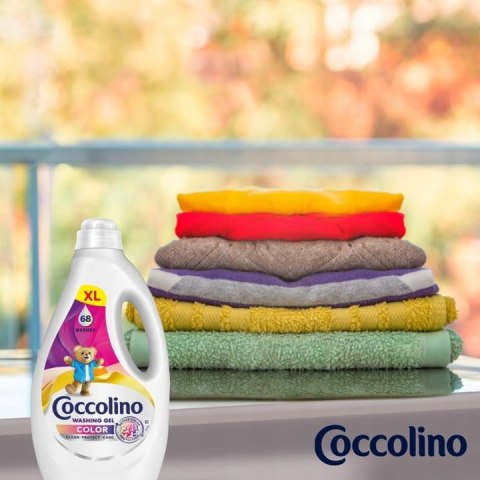 Coccolino Color XL Żel Do Prania Kolorowych Tkanin 68 Prań 2,72l Coccolino Color XL Żel Do Prania Kolorowych Tkanin 68 Prań 2,72l