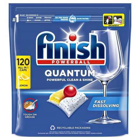 FINISH Kapsułki Quantum All-in-1 120 Lemon FINISH Kapsułki Quantum All-in-1 120 Lemon