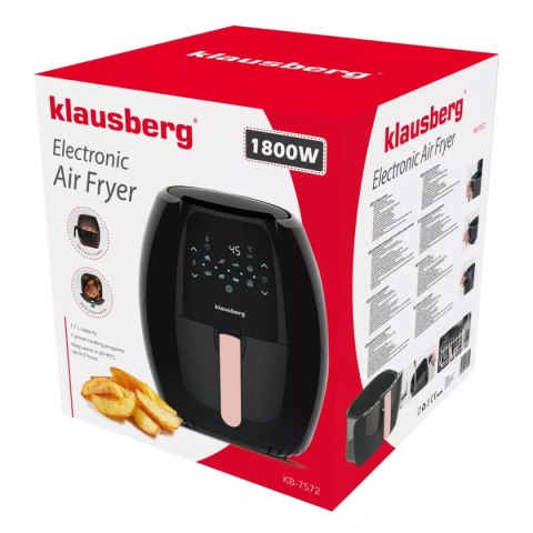 FRYTOWNICA BEZTŁUSZCZOWA 1800W 7,7L KLAUSBERG KB-7572 FRYTOWNICA BEZTŁUSZCZOWA 1800W 7,7L KLAUSBERG KB-7572
