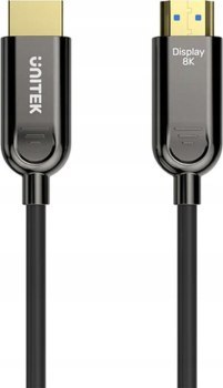 Unitek Kabel optyczny HDMI 2.1 AOC 8K 120Hz 60m Unitek Kabel optyczny HDMI 2.1 AOC 8K 120Hz 60m