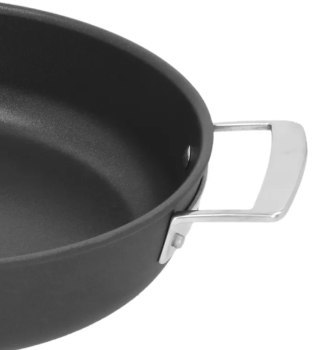 Głęboka patelnia tytanowa z 2 uchwytami i pokrywką DEMEYERE Alu Pro 5 40851-176-0 - 28 cm Głęboka patelnia tytanowa z 2 uchwytami i pokrywką DEMEYERE Alu Pro 5 40851-176-0 - 28 cm