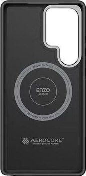 Samsung Enzo Aramid S25 Ultra black silver Samsung Enzo Aramid S25 Ultra black silver