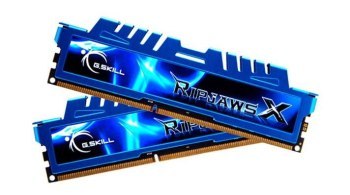Zestaw pamięci G.SKILL Ripjaws X F3-2400C11D-16GXM (DDR3 DIMM; 2 x 8 GB; 2400 MHz; CL11) Zestaw pamięci G.SKILL Ripjaws X F3-2400C11D-16GXM (DDR3 DIMM; 2 x 8 GB; 2400 MHz; CL11)