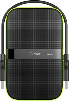 Dysk zewnętrzny Silicon Power Armor A60 4TB 2.5 USB 3.2 5400 obr/min Green-Black (SP040TBPHDA60S3K) Dysk zewnętrzny Silicon Power Armor A60 4TB 2.5 USB 3.2 5400 obr/min Green-Black (SP040TBPHDA60S3K)
