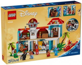 LEGO Disney 43268 Domek na plaży Lilo i Sticha LEGO Disney 43268 Domek na plaży Lilo i Sticha