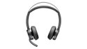 Słuchawki bezprzewodowe HP Poly Voyager Focus 2 Charge Stand USB-C Headset + Adapter USB-C/A - 9T9J5AA