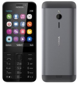 Smartfon Nokia 230 (TA-1609) Czarny