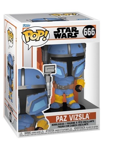 Funko POP! Star Wars Paz Vizsla 666 Figurka Funko POP! Star Wars Paz Vizsla 666 Figurka